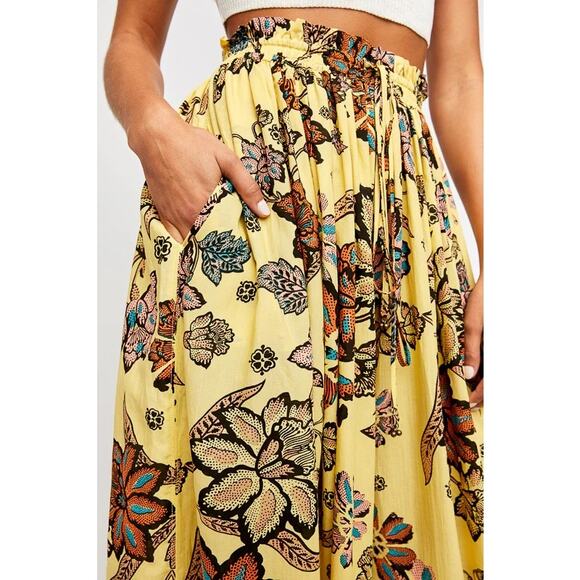 Free People Take It Easy Cotton Wide Leg Pants - Picture 4 of 7